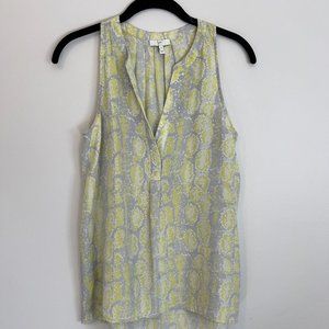 Joie Aruna Python Printed Silk Tank